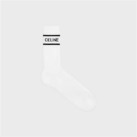 celine socks white